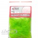 gleamy dubbing - 03 fluo zelená