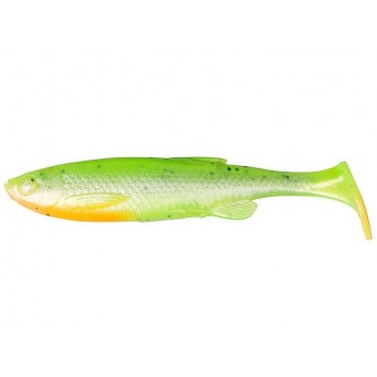 Fat T-Tail Minnow Fluo Green Silver