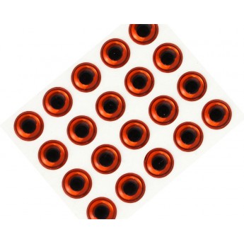 3D Epoxy Eyes, Metalic Copper