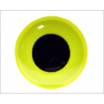 3D Epoxy Eyes, Fluo Yellow