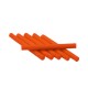 Foam Cylinders - Orange