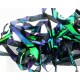 Pearl Strips - Black Peacock