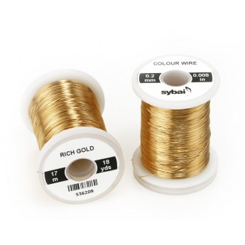Colour Wire 0,2 mm - Rich Gold