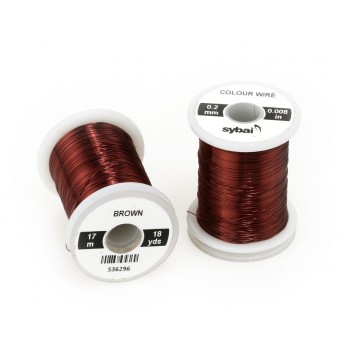 Colour Wire 0,2 mm - Brown