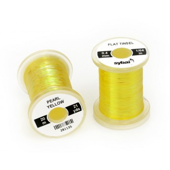 Flat Tinsel 0,4mm - Pearl Yellow