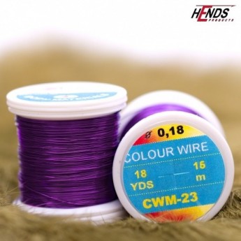dr&aacute;tek Colour Wire 23 - fialov&aacute;