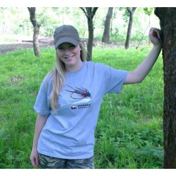 tričko &scaron;ed&eacute; Han&aacute;k 2XL