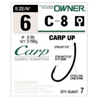 Háčky Owner C-8 Carp Up