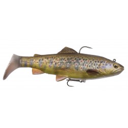 Savage Gear 4D Trout Rattle Shad 12,5cm Brown Trout