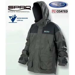 bunda SPRO Rain Jacket Moss Green vel. L