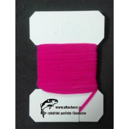 Chenille ultra micro - fluo cerise