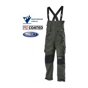 kalhoty Spro Rain BIB Pants Moss Green vel. XXL