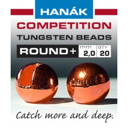Tungstenové hlavičky Round měděné